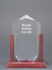 Royal Crown Acrylic (9"x4 7/8")